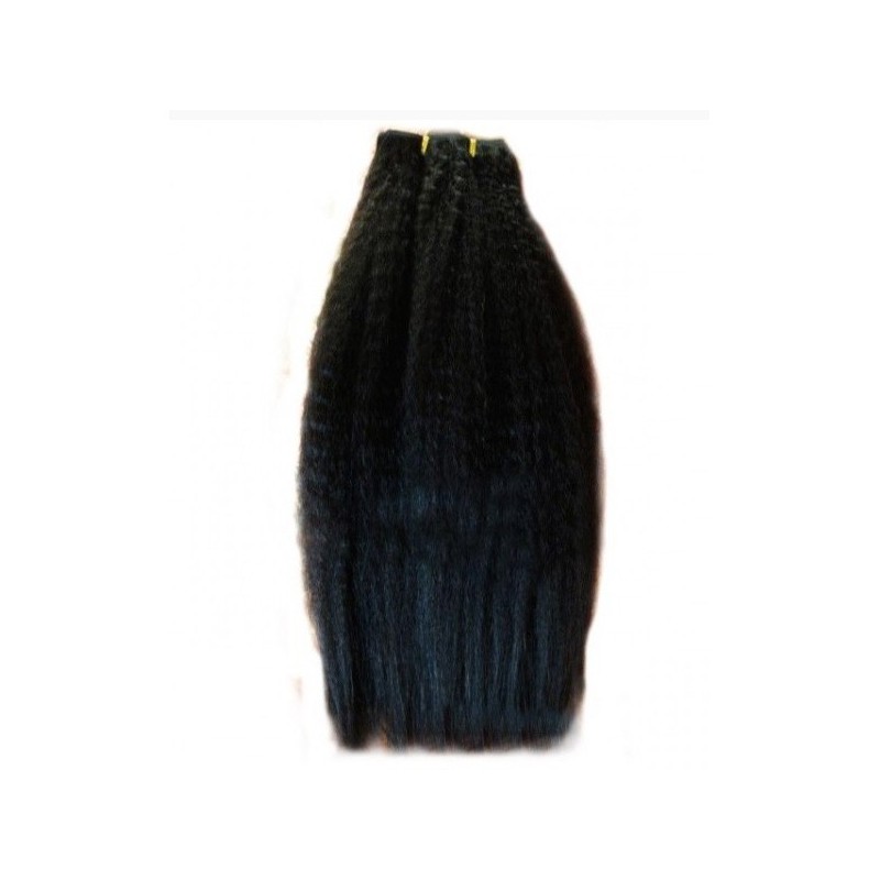 FULL LACE GLUELESS KINKY STRAIGHT 12"