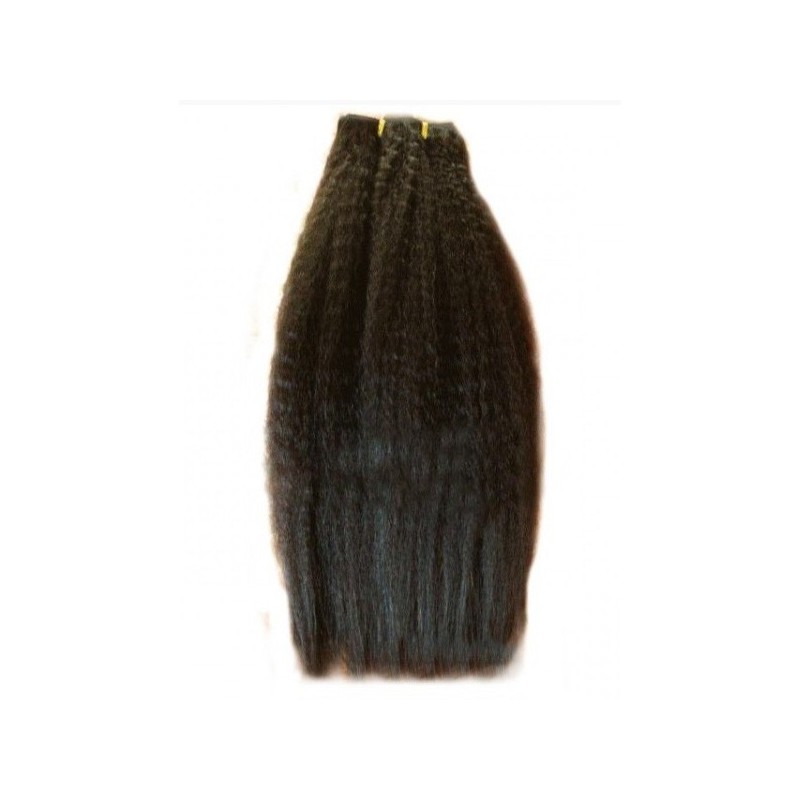 FULL LACE GLUELESS KINKY STRAIGHT 12"