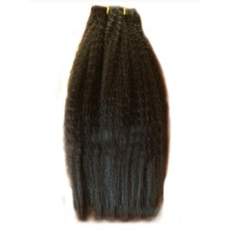 FULL LACE GLUELESS KINKY STRAIGHT 14"