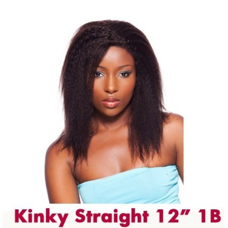 LACE FRONT KINKY STRAIGHT 12"