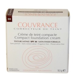 Couvrance correcteur de Teint, Crème de teint  compacte. SPF30-08