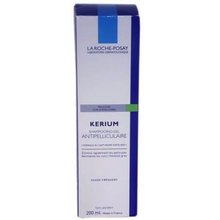 La Roche Posay, KERIUM,Shampooing Gel ANTIPELLICULAIRE