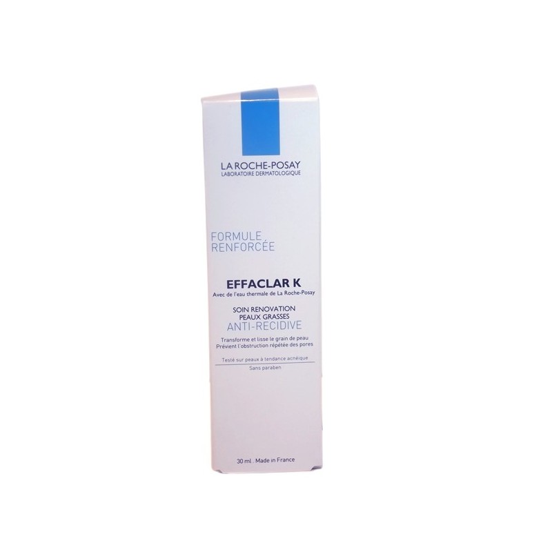 La Roche Posay, Formule renforcée EFFACLAR K,soin renovation