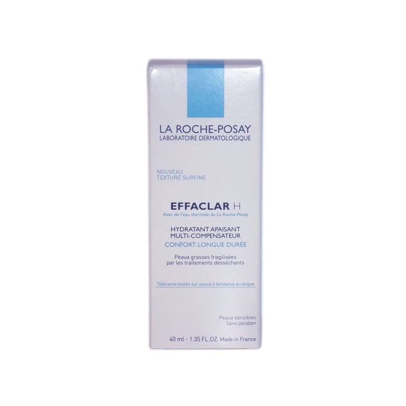 La Roche Posay,EFFACLAR H ,Hydratant Apaisant .Multi-compensateur