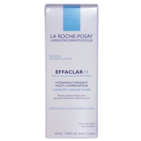 La Roche Posay,EFFACLAR H ,Hydratant Apaisant .Multi-compensateur