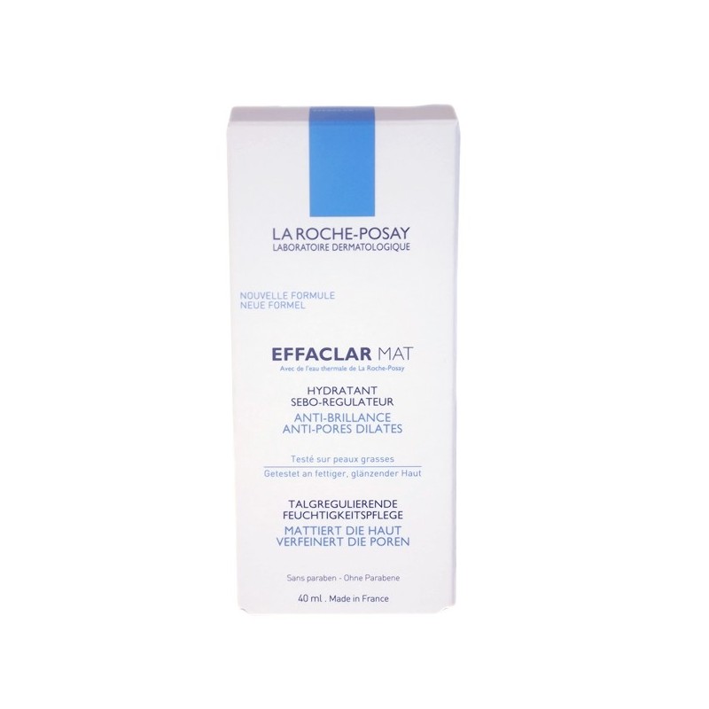 La Roche Posay,EFFACLAR MAT, Hydratant,Sebo-regulateur