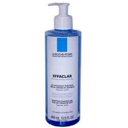 La Roche Posay, EFFACLAR, Gel Moussant Purifiant ,peaux grasses et sensibles