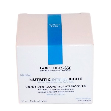 La Roche Posay,NUTRITIC INTENSE RICHE  CREME, nutri-reconstituante profonde 