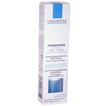 La Roche Posay,Hydraphase, Intense ,Yeux AUGEN ,concentré rehydratant Defatigant