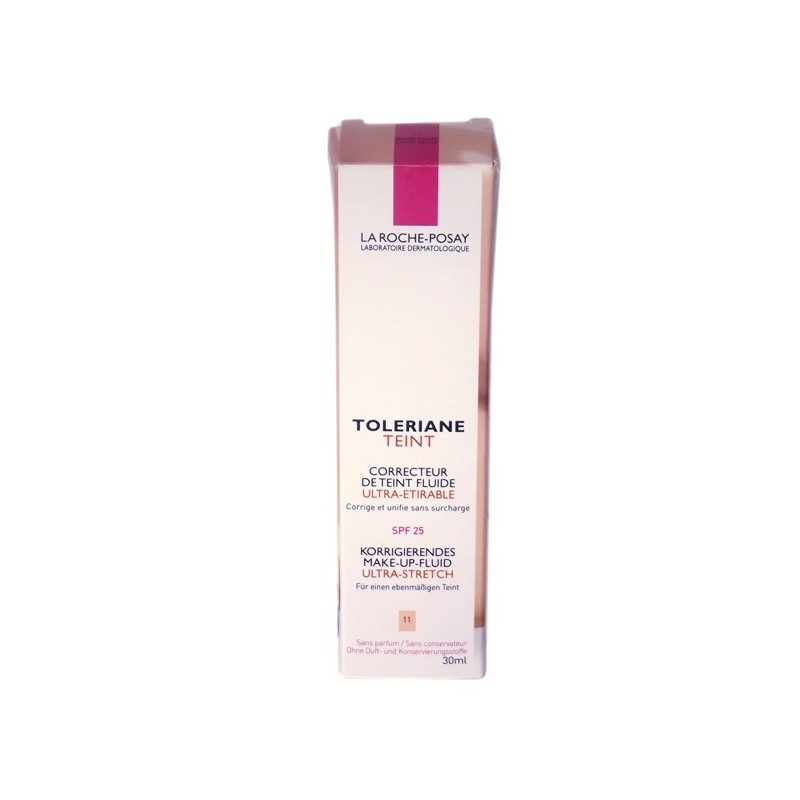 La Roche Posay, TOLERIANE TEINT ,correcteur de Teint fluide, ULTRA-ETIRABLE, SPF25