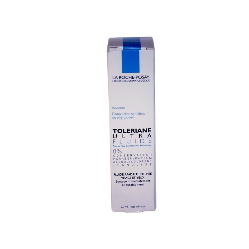 La Roche Posay, TOLERIANE ULTRA, FLUIDE,0% conservateur,fluide apaisant intense visage et yeux