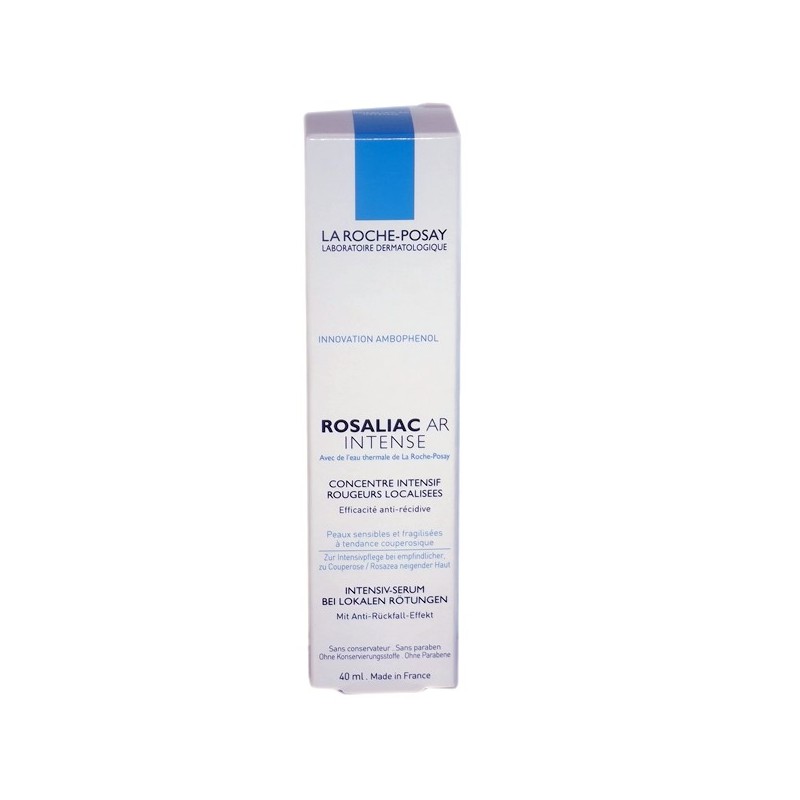 La Roche Posay, Innovation Ambophenol, ROSALIAC AR, INTENSE concentré intensif rougeurs localisées