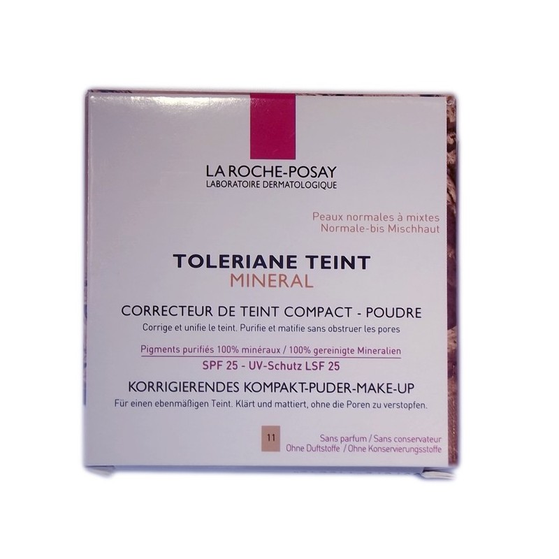 La Roche Posay, TOLERIANE TEINT MINERAL,correcteur de Teint SPF25,pigments unifiés