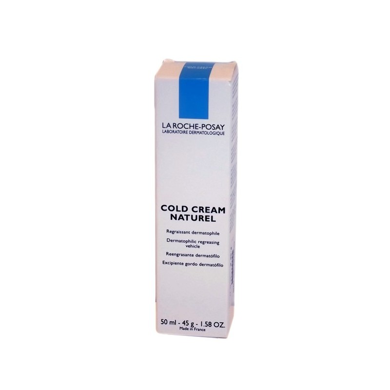 La Roche Posay, COLD CREAM NATUREL,regraissant dermatophile 50ml