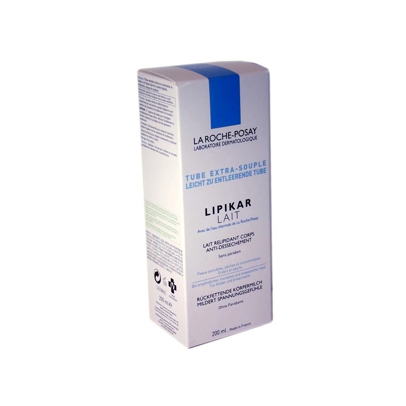 La Roche Posay, TUBE EXTRA-SOUPLE, LIPIKAR LAIT 200ml