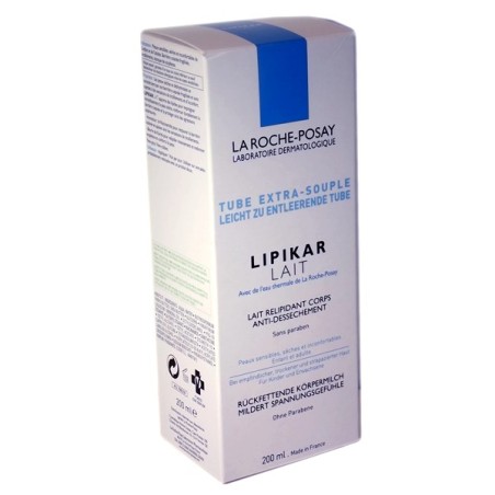 La Roche Posay, TUBE EXTRA-SOUPLE, LIPIKAR LAIT 200ml