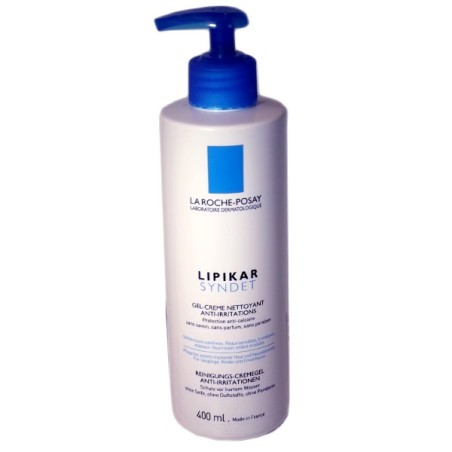 La Roche Posay ,LIPIKAR SYNDET, Gel Crème Nettoyant, anti-irritation