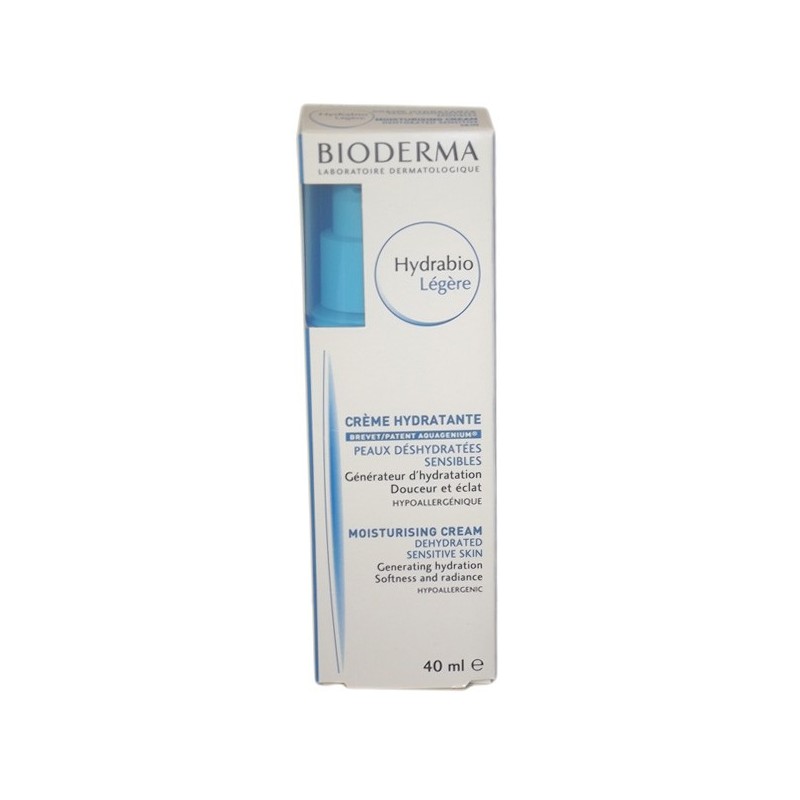 Bioderma hydrabio Légère ,Crème hydratante