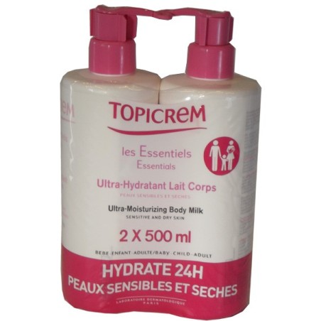 topicrem, les essentiels ultra hydratant-Hydrate 24H