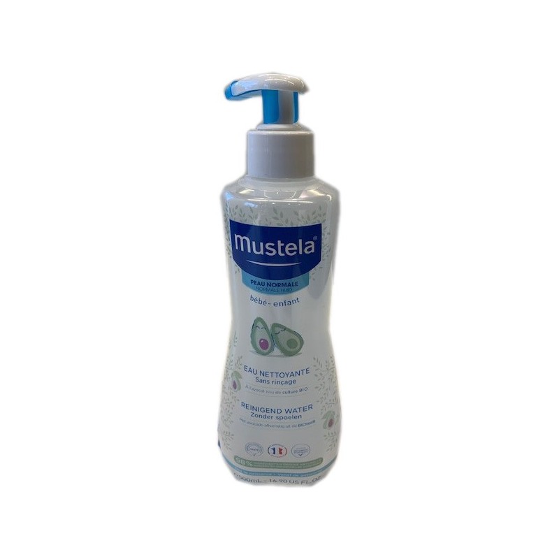 Mustela peau normal bébé enfant , eau nettoyant sans rinçage 500ml