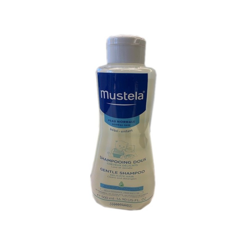 Mustela peau normal bébé enfant , Shampooing doux 500ml