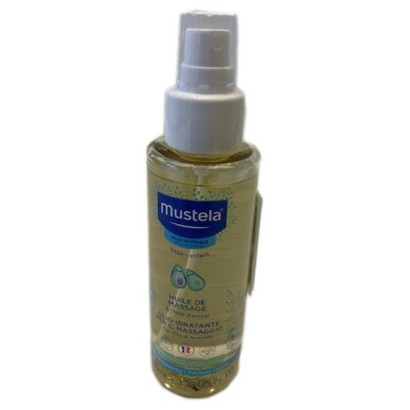 Mustela peau normal bébé enfant huile massage 100ml